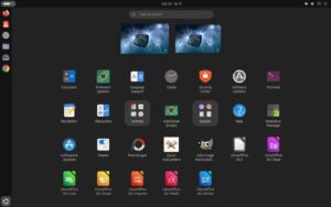 start menu ubuntu 26.10