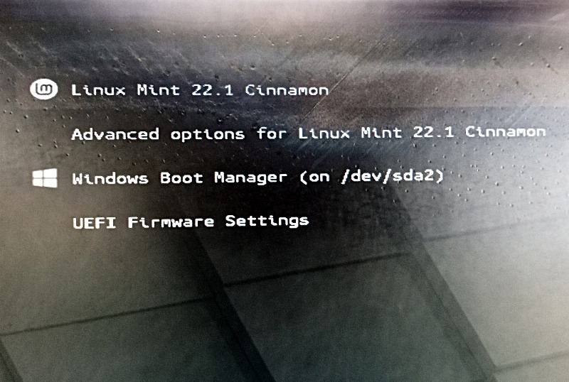 dualt boot linux mint - windows 10