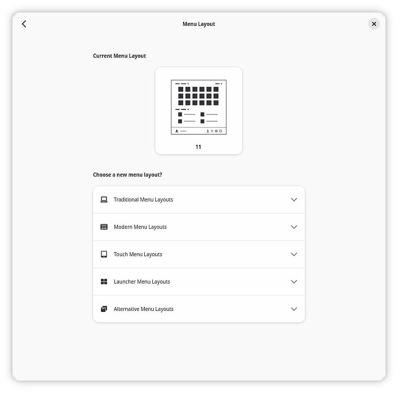 Modern Menu vs Traditional Menu