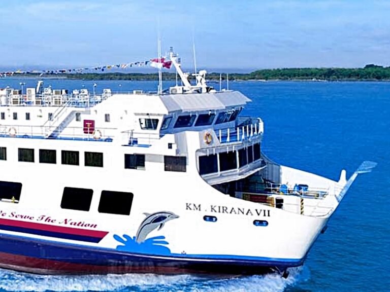 km kirana vii -- jadwal kapal ferry januari 2025