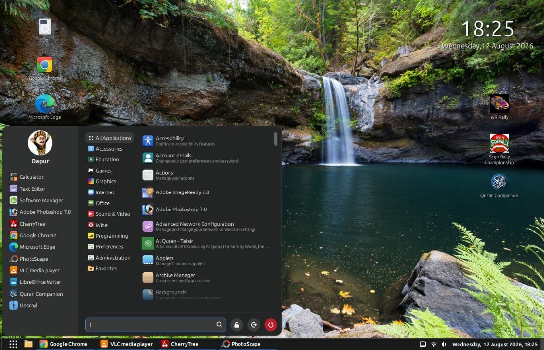 linux mint jadi windows 11