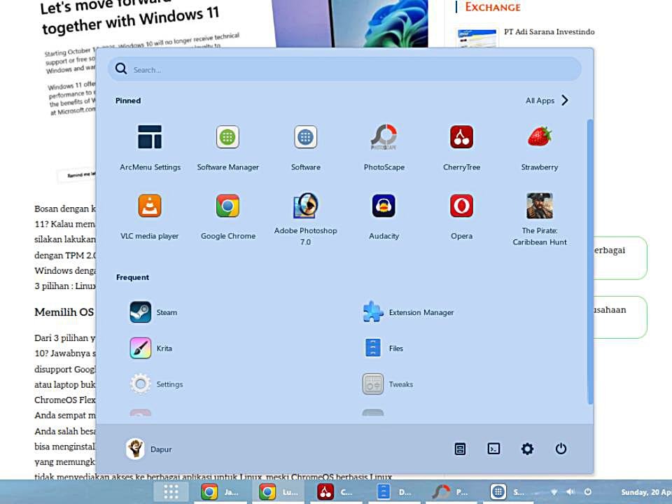 gnome rasa windows 11