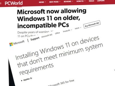 Microsoft Akhirnya Perbolehkan Install Windows 11 di PC Jadul