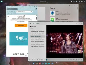 Pop!_OS media player