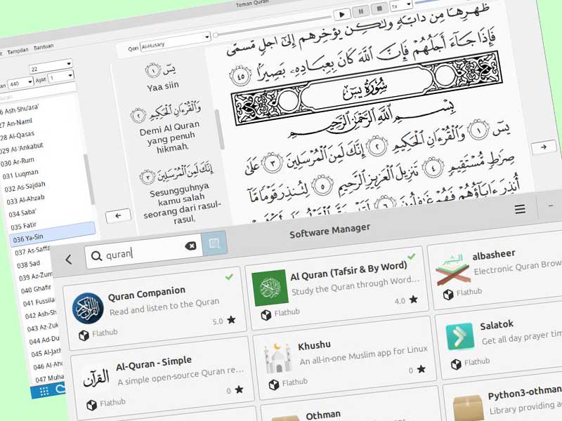 quran companion for linux